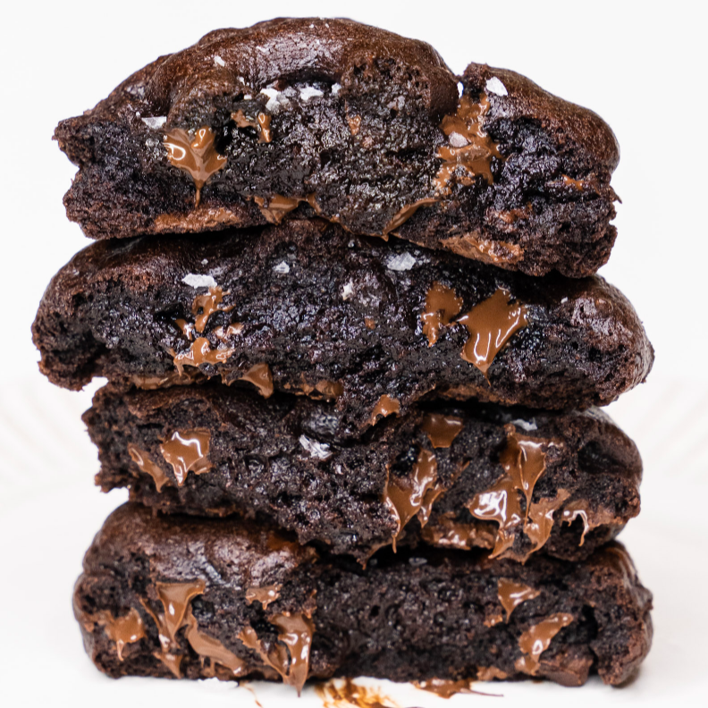 Salted Fudge Brownie - (6 Cookies)