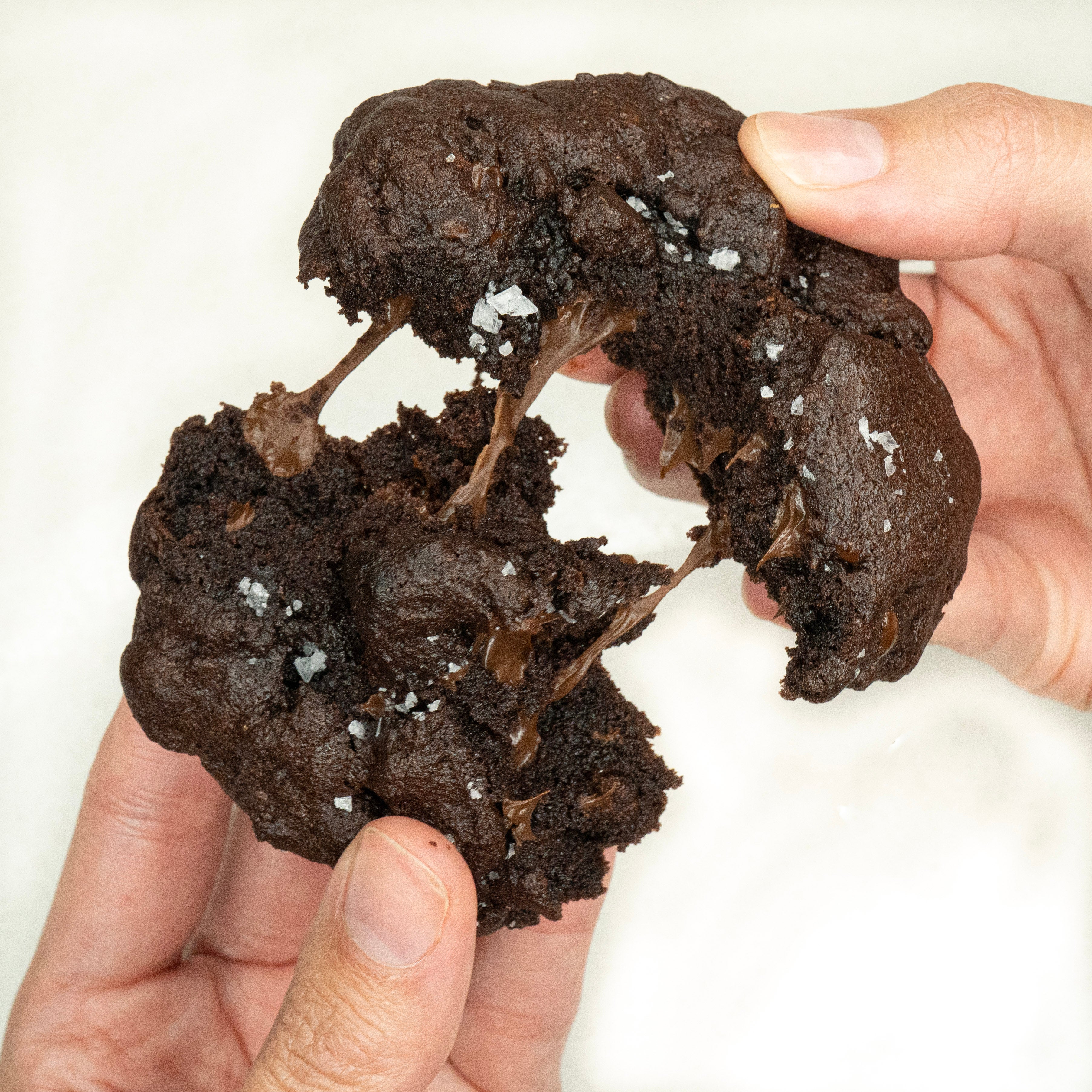 Salted Fudge Brownie - (6 Cookies)